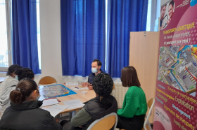 Les élèves du collège Massenet découvrent les métiers de la logistique